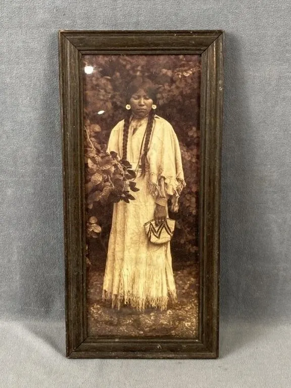 Antique Picture of Plains Woman
