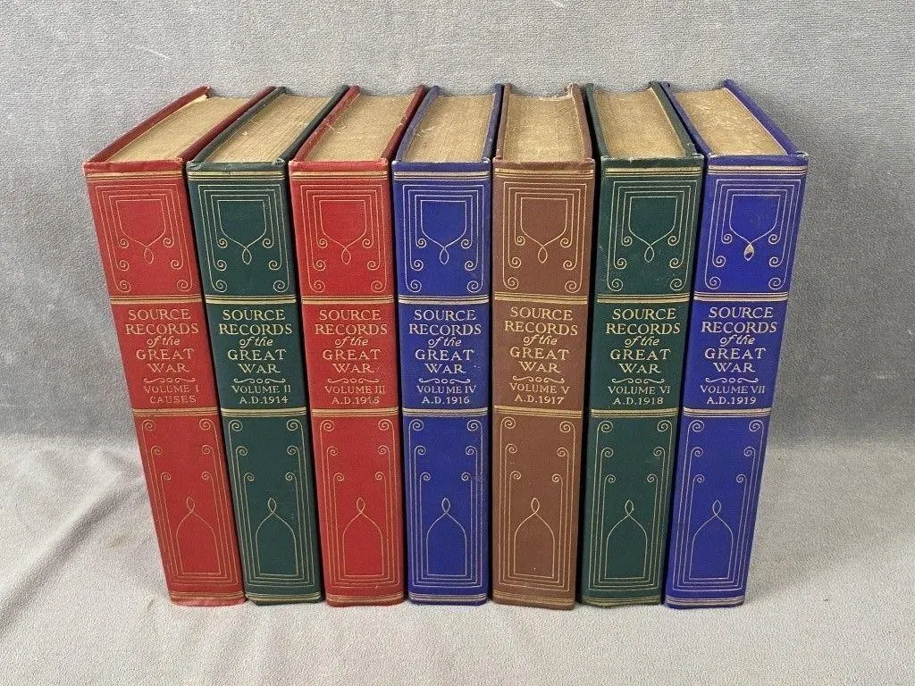 Source Records of the Great War Volumes 1-7
