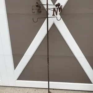 Handmade Folk Art Chicken Weather Vane