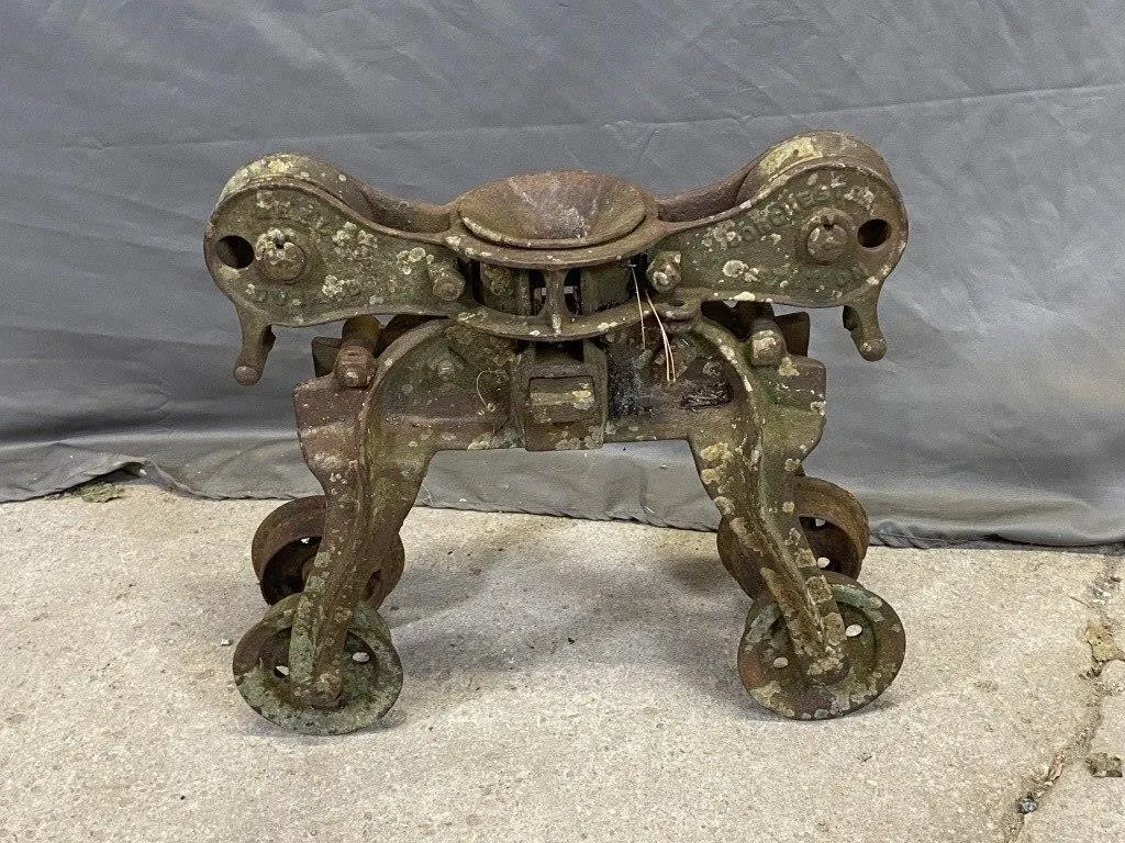 Neely & Durand Dorchester Cast Iron Hay Trolley