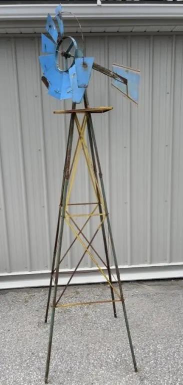 Backyard Original Paint Garden Windmill