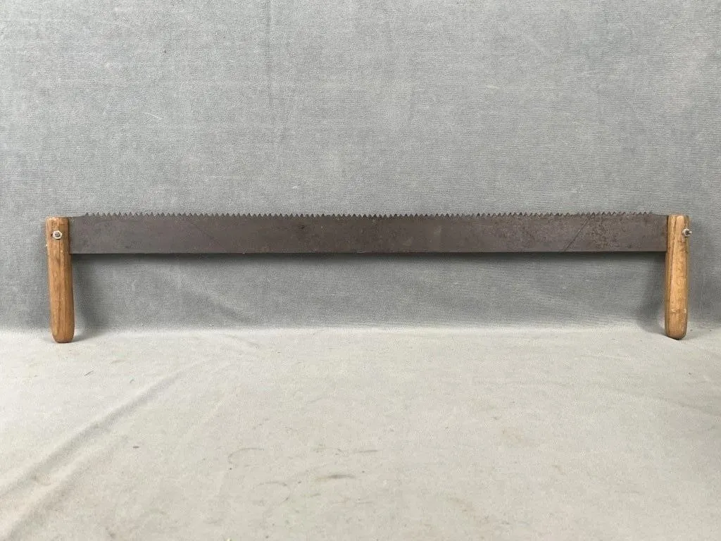 Antique Child's Cross Cut Saw