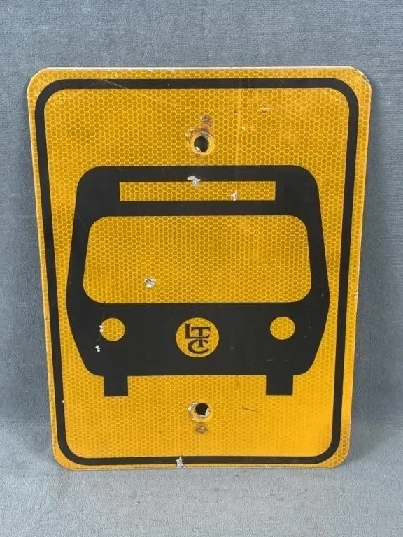 LTC London Transportation Commission Sign