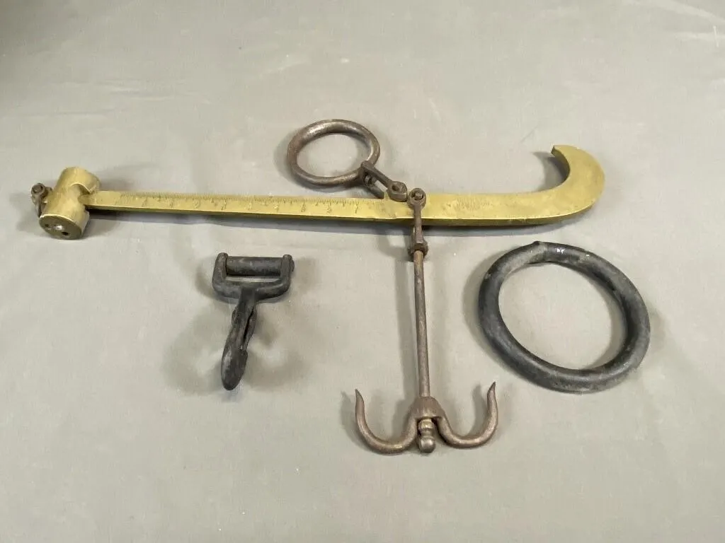 Antique Brass Bar Scale