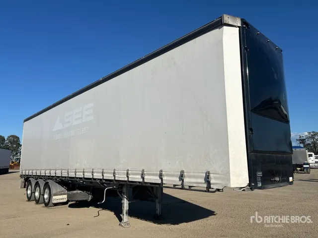 2018 Vawdrey 13 m Tri/A Curtain Side Trailer