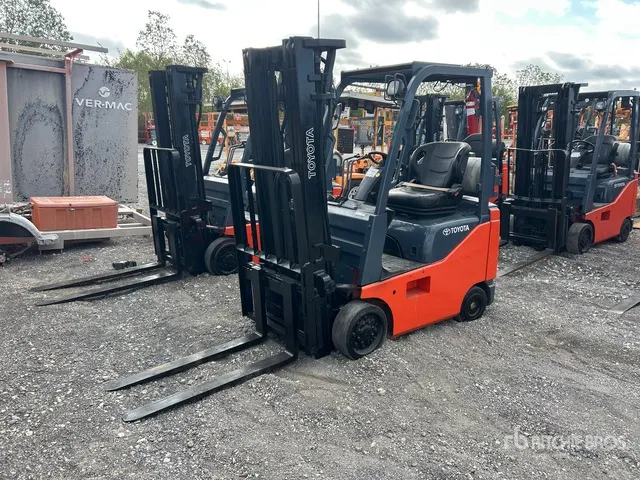 2019 Toyota 8FGCU15 2500 lb Cushion Tire Forklift