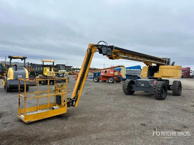 2016 Haulotte HT67 RTJ 4WD Diesel Telescopic Boom Lift