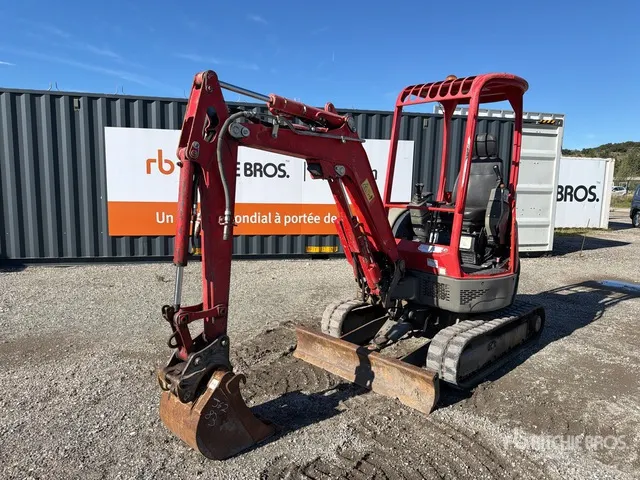 2016 Yanmar Vio20-4 Mini Pelle Mini Excavator