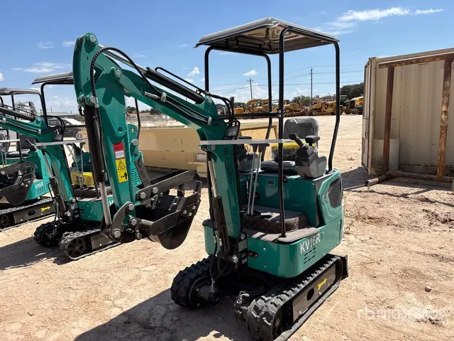 2026 CFG KV16R Mini Excavator (Unused)