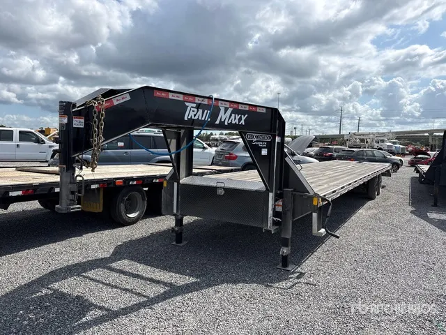 2025 Trailmax Max210S-40 40 ft T/A Gooseneck Equipment Trailer