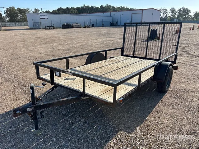 2018 Texas Bragg 12 ft S/A Utility Trailer