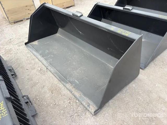 2025 Kit Containers QT-SNB-84 84 in Snow & Litter Skid Steer Bucket (Unused)
