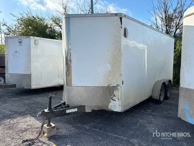 2018 Forest River 16 ft T/A Enclosed Trailer