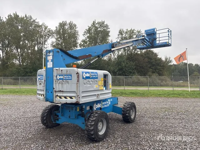 2013 Genie S-45 4WD Diesel Telescopic Boom Lift