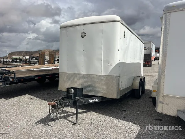 14 ft T/A Enclosed Trailer