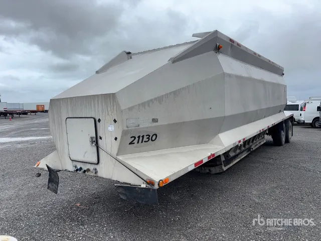 2001 Marquez 38 ft T/A Aluminum Belly Dump Trailer