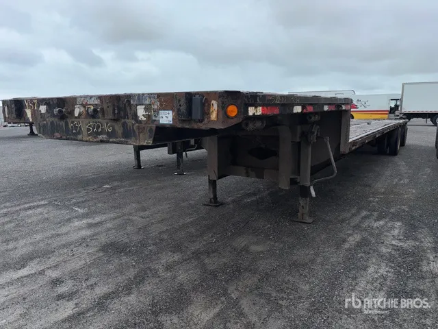 1999 Fontaine 48 ft T/A Step Deck Trailer