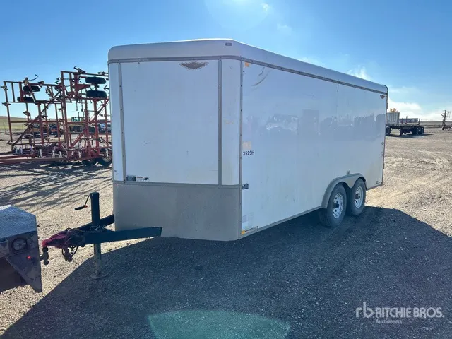 2011 H & H 16 ft Enclosed Trailer