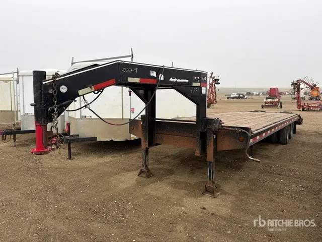 2010 Felling FT-20 29 ft T/A Gooseneck Equipment Trailer