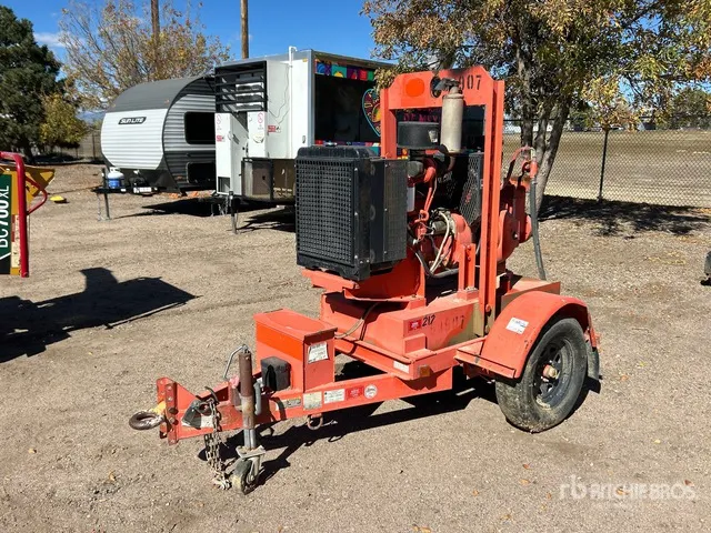 2011 Godwin CD103 Trailer-Mounted Water Pump
