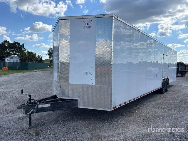 2025 Rock Solid Cargo 32 ft T/A Enclosed Trailer