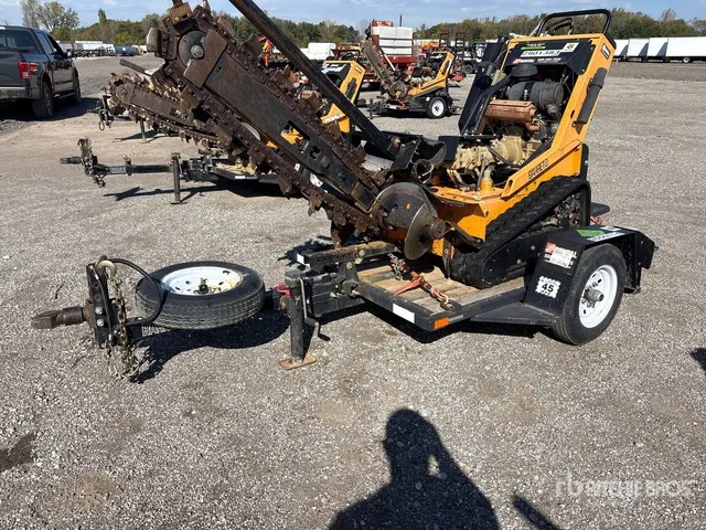 Barreto E4X6TBT 6 ft S/A Trencher Trailer