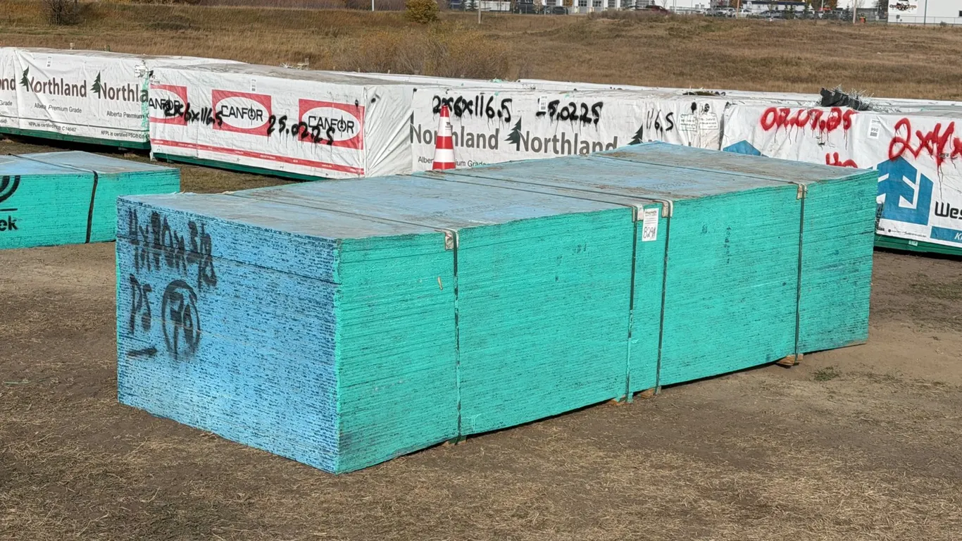 (70) Unused 4'x10'x3/8" OBS Sheathing