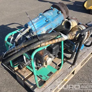 Pallet of SDMO Generator, Mikasa & Tsurumi Waterpumps 