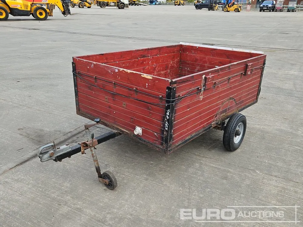 Single Axle Plant Trailer