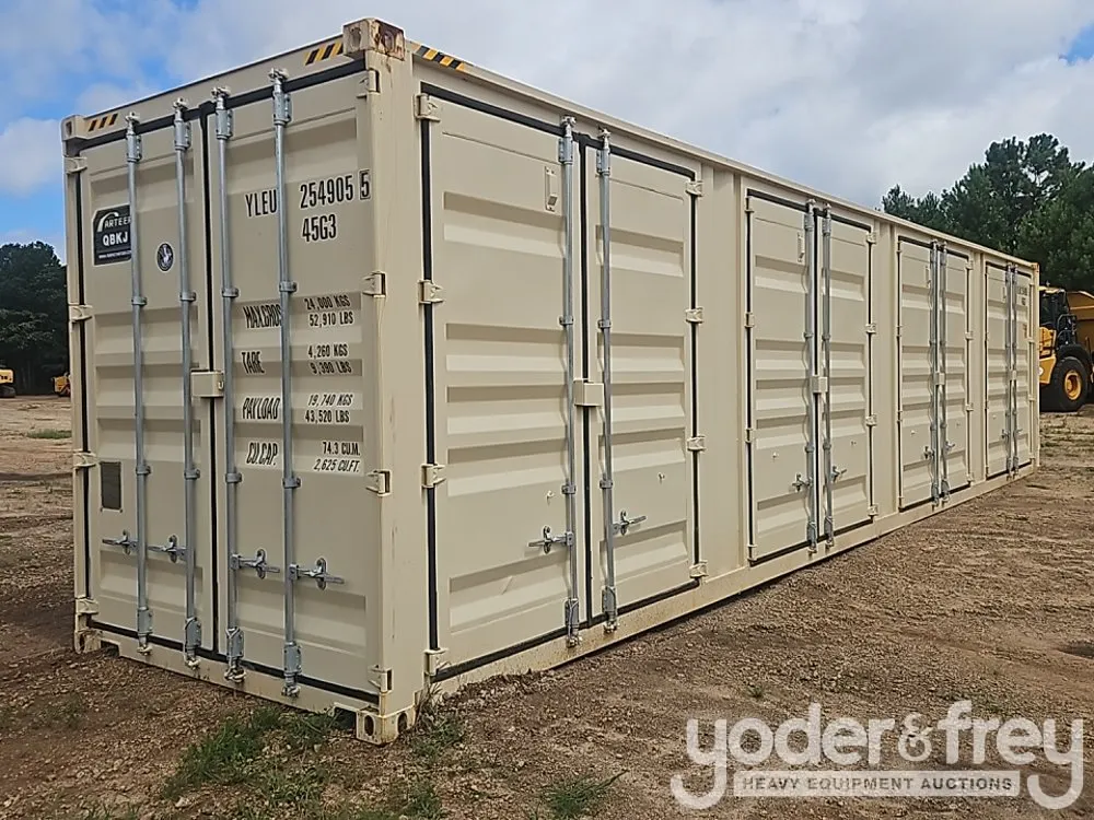 2026 40' HC Multi-Door Container, 4 Door