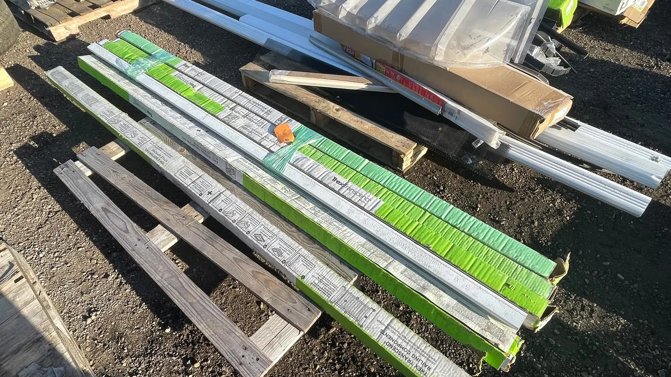 (6) Trex Transcend Railing