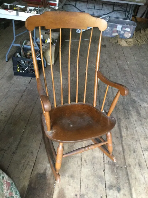 Wooden Rocking Chair