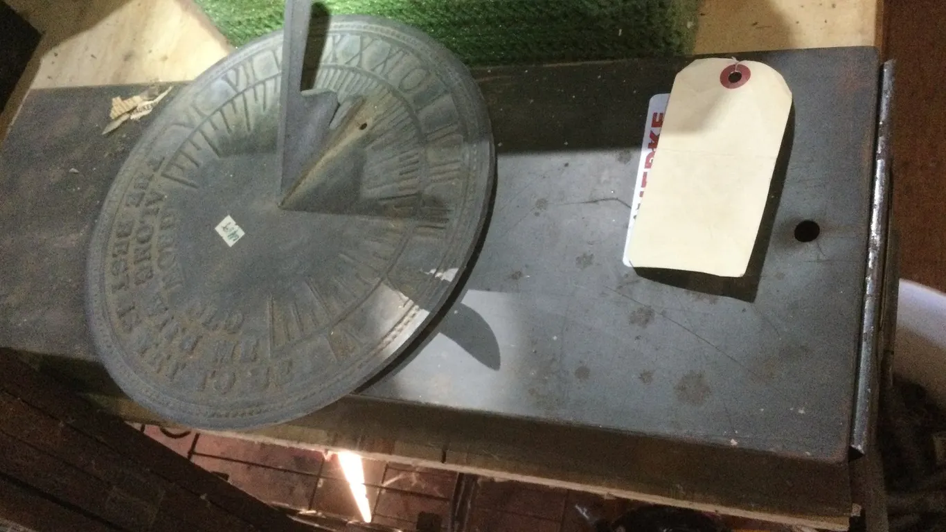 Metal Sun Dial