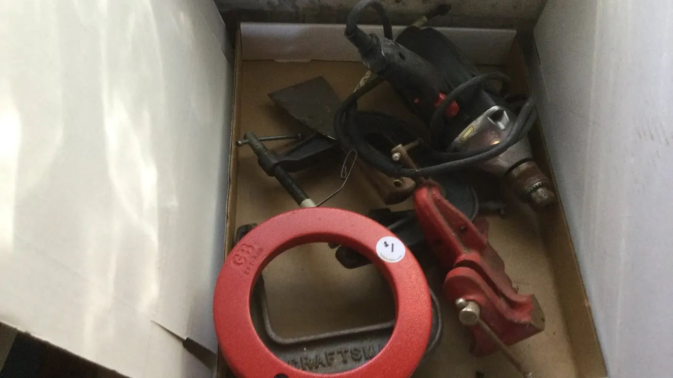 Box of C-Clamps