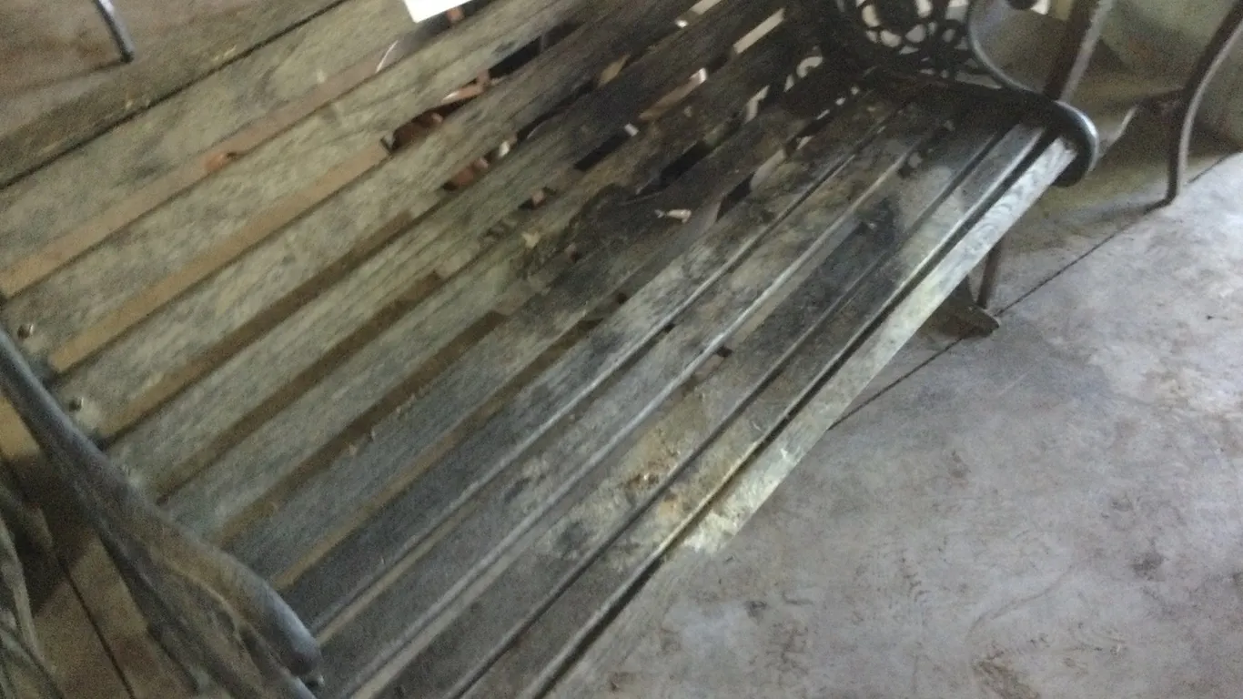 Decorative Park Bench