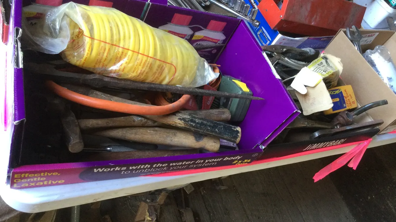 (2) Boxes With Items