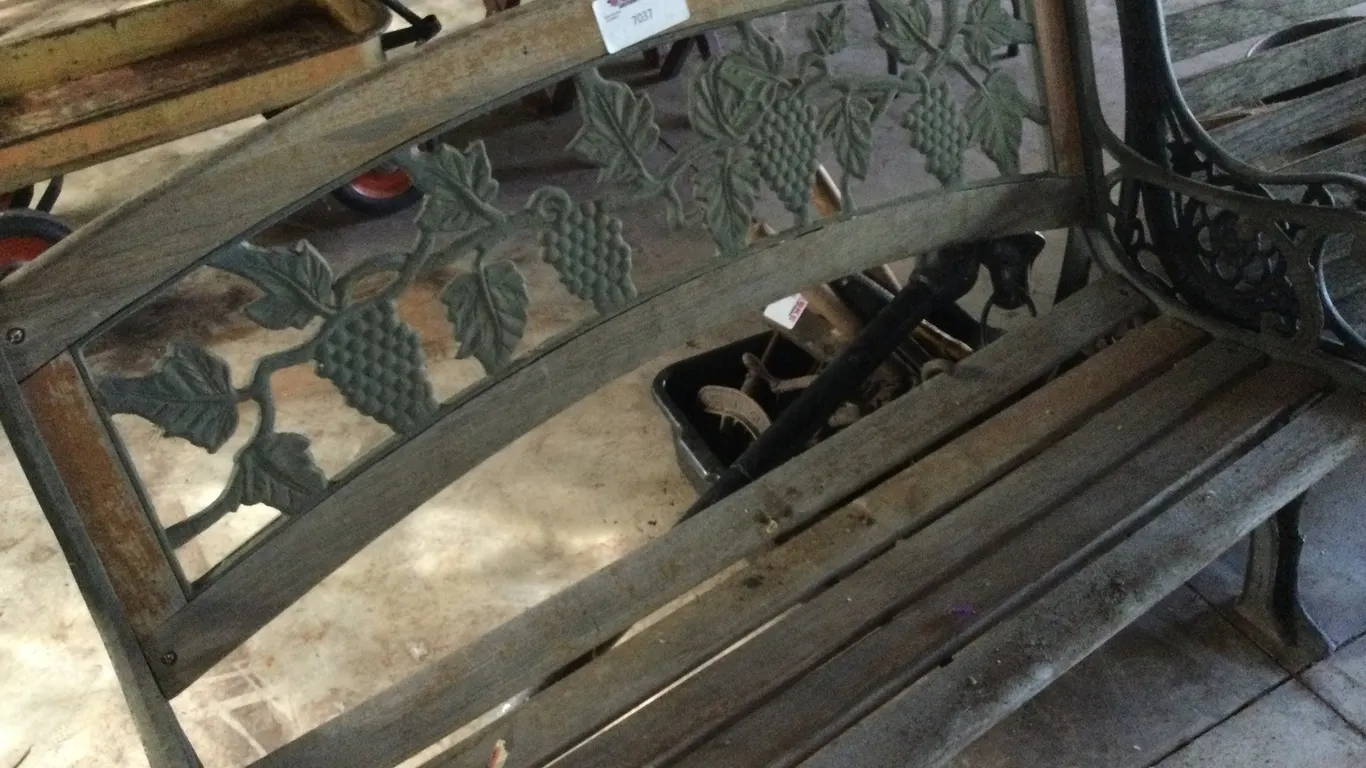 Decorative Park Bench