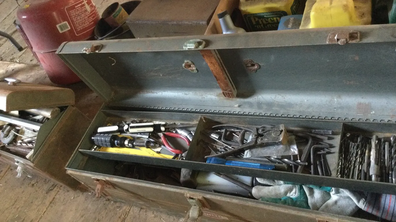 (3) Tool Boxes Each Filled With Assorted Tools