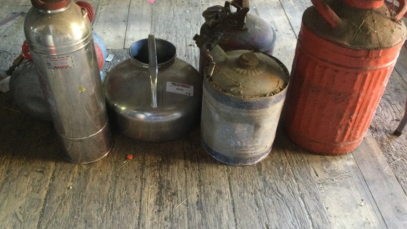 Old Fire Extinguishers