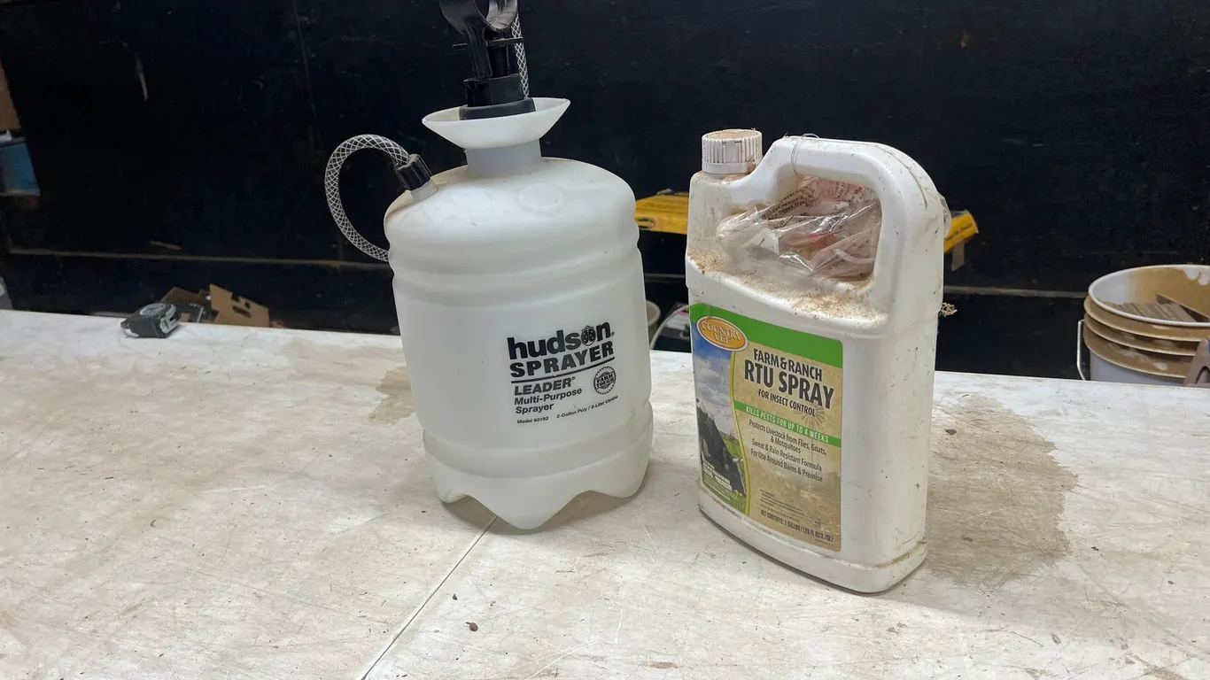 Hudson Sprayer and RTU Spray