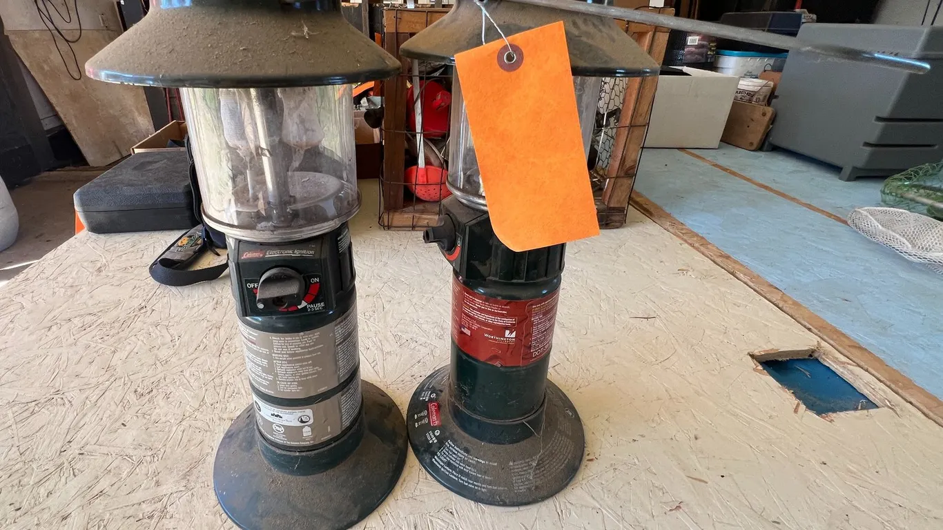 (2) Coleman Gas Lanterns