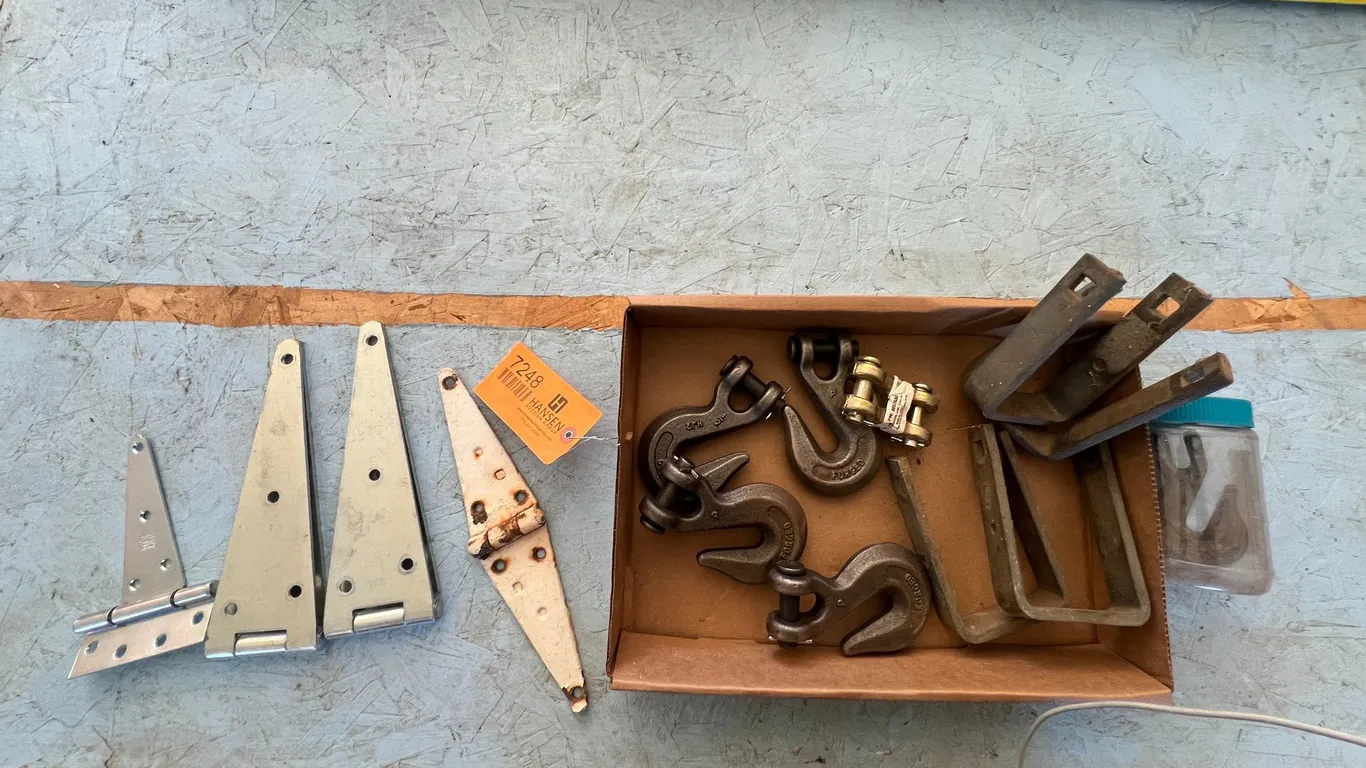 Miscellaneous Hinges and Chain Hooks