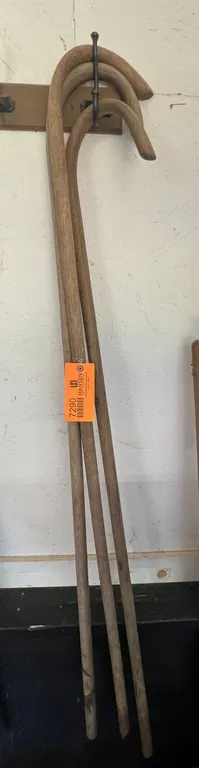 (3) Shepards Hooks
