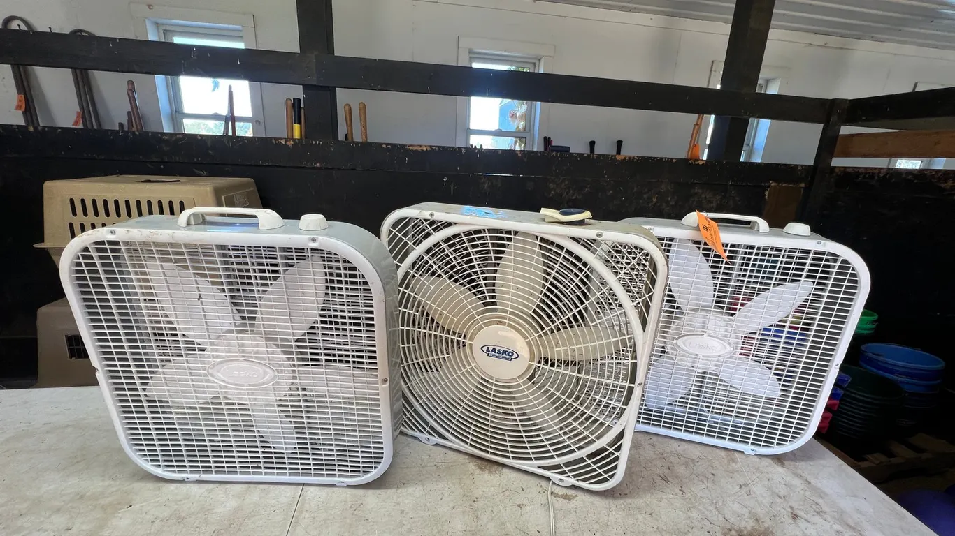 (3) Lasko 24 Box Fans
