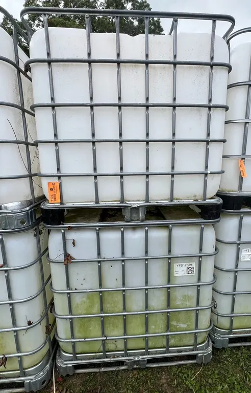 (2) Caged Totes