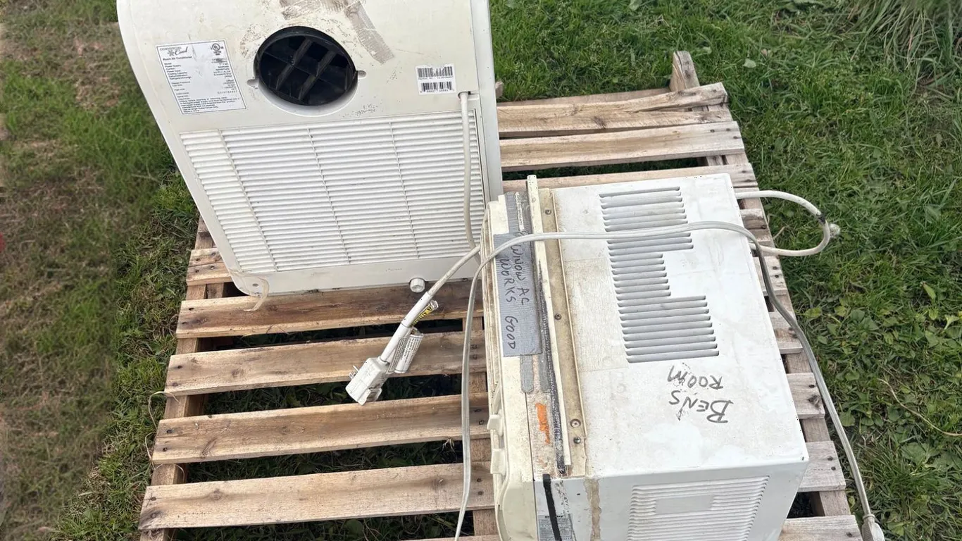Two Portable Air Conditioner working order