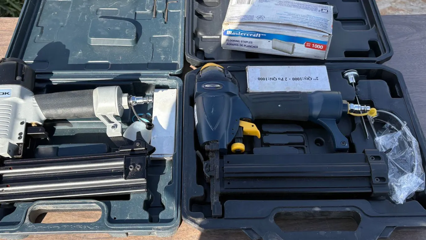 Rok nail gun, MasterCraft floor staple gun