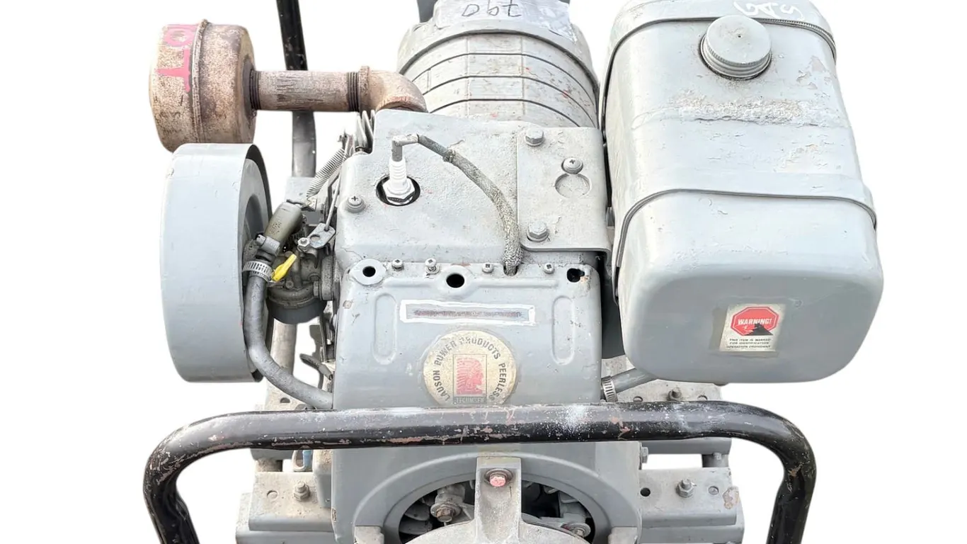 Tecumseh 110 power plant 4 cycle gas motor - runs good