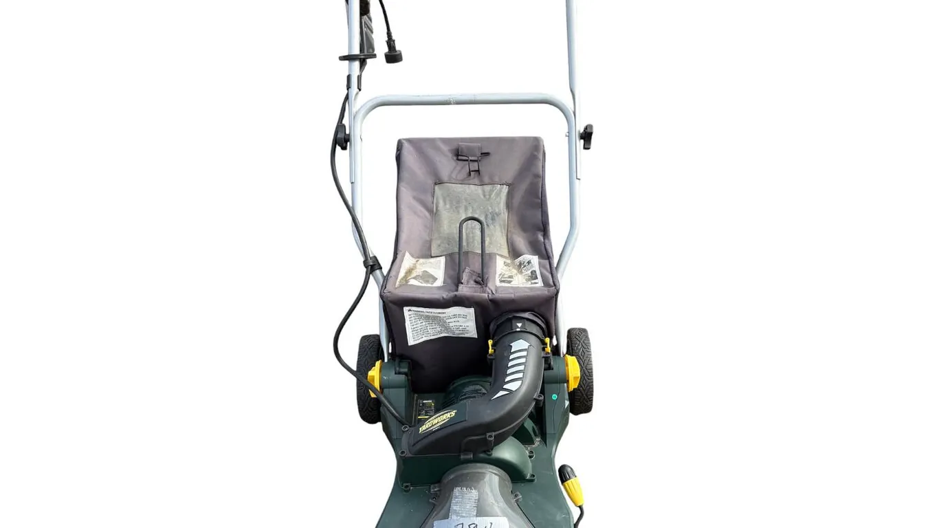 Lawn Vac electric mower