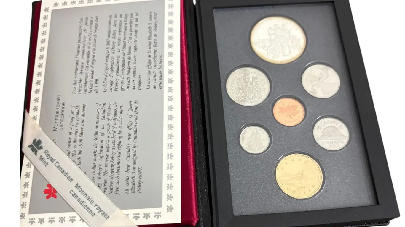 Royal Canadian Mint Collection 1990